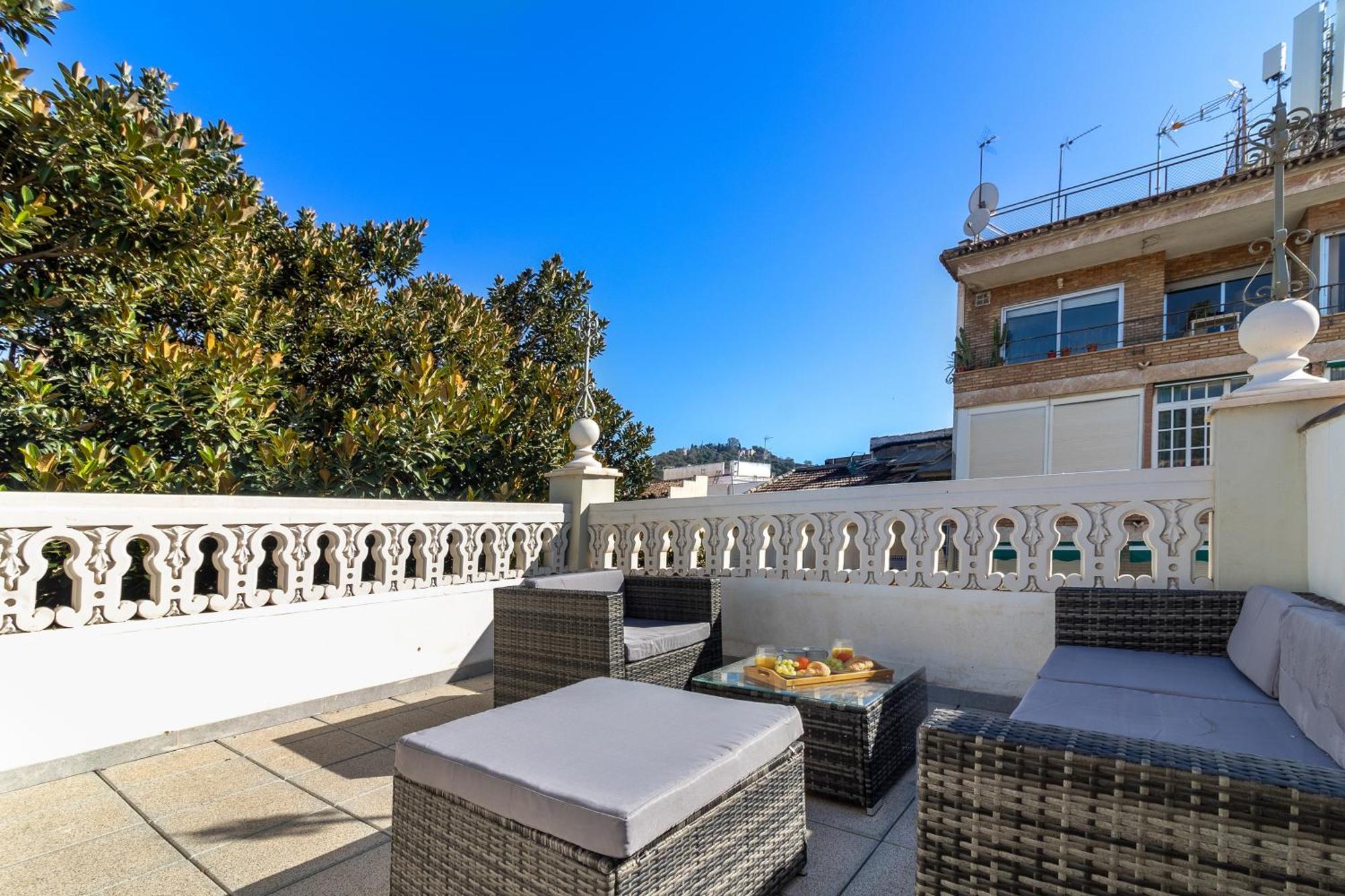 Nt Luxury Duplex With Terrace & Parking Appartement Málaga